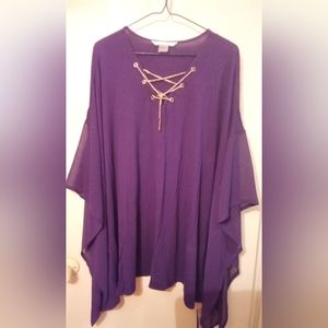 A New Women's Summer Batwing Short Sleeve Top